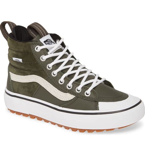 waterproof high top sneakers women's.